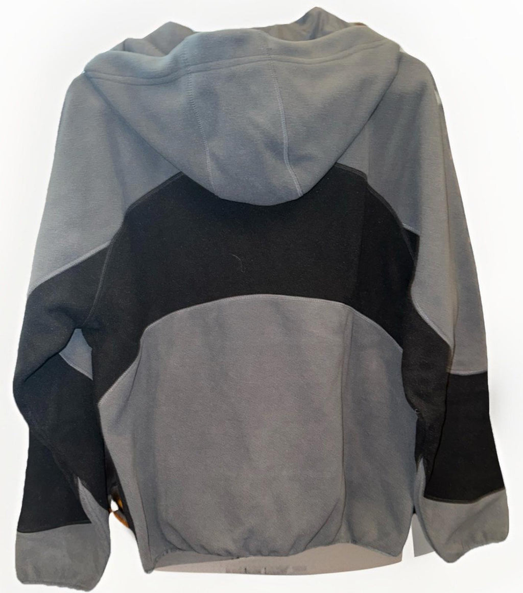 NEW RARE The Nude Project Gray Black Hearts Hoodie Adult MED Designer NWT