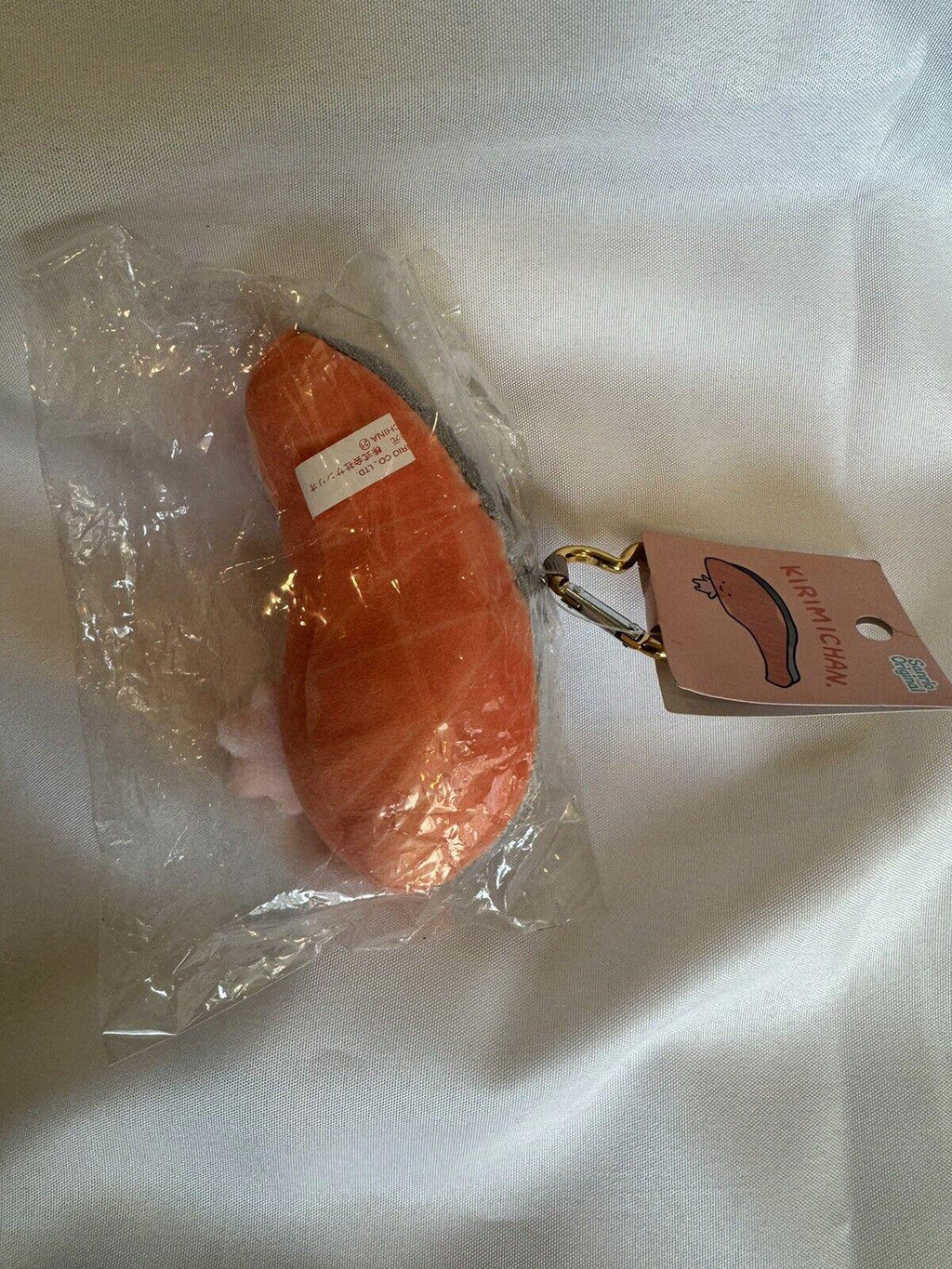 KIRIMI.Chan Salmon Mini Plush Sanrio Original 2023 NEW