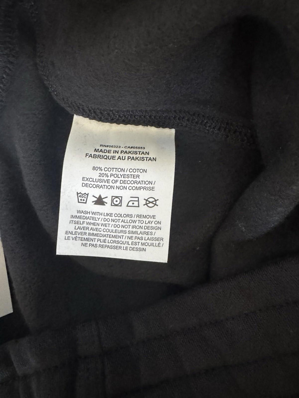 Nike Sportswear Fleece Joggers Sweatpants Size L Black Tapered 716830 063 New