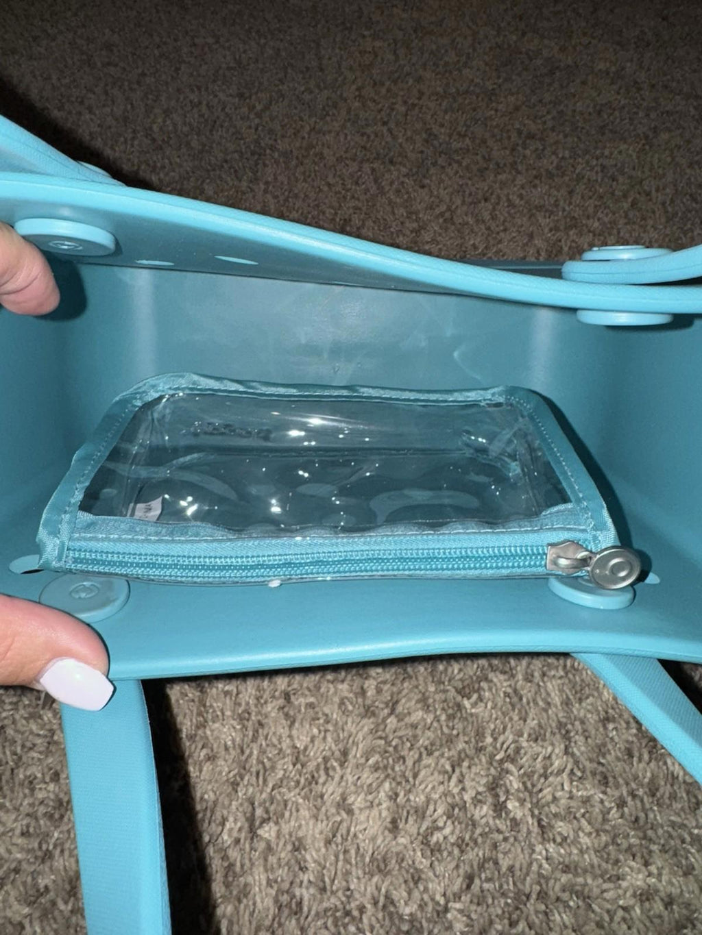 NEW! BITTY Bogg Bag - Turquoise. NWT
