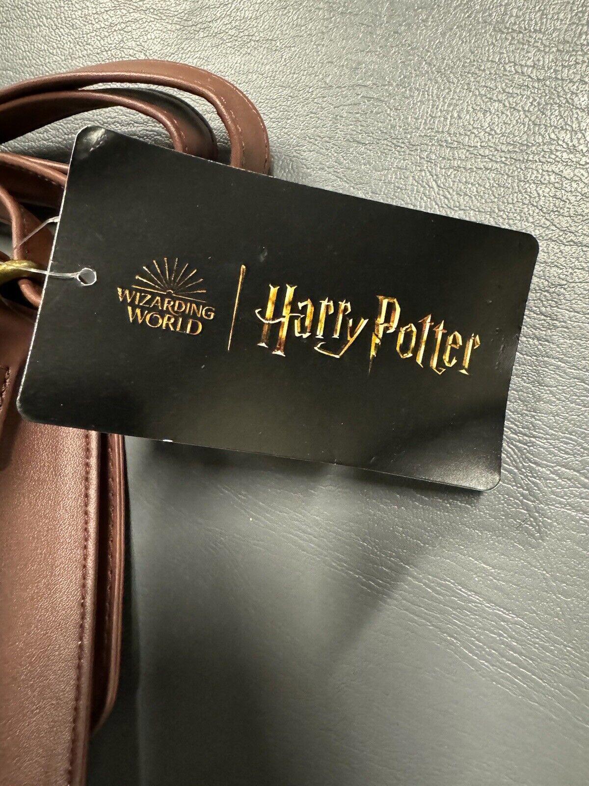 Harry Potter Bag Purse Hogwarts Crest Argyle Faux Leather
