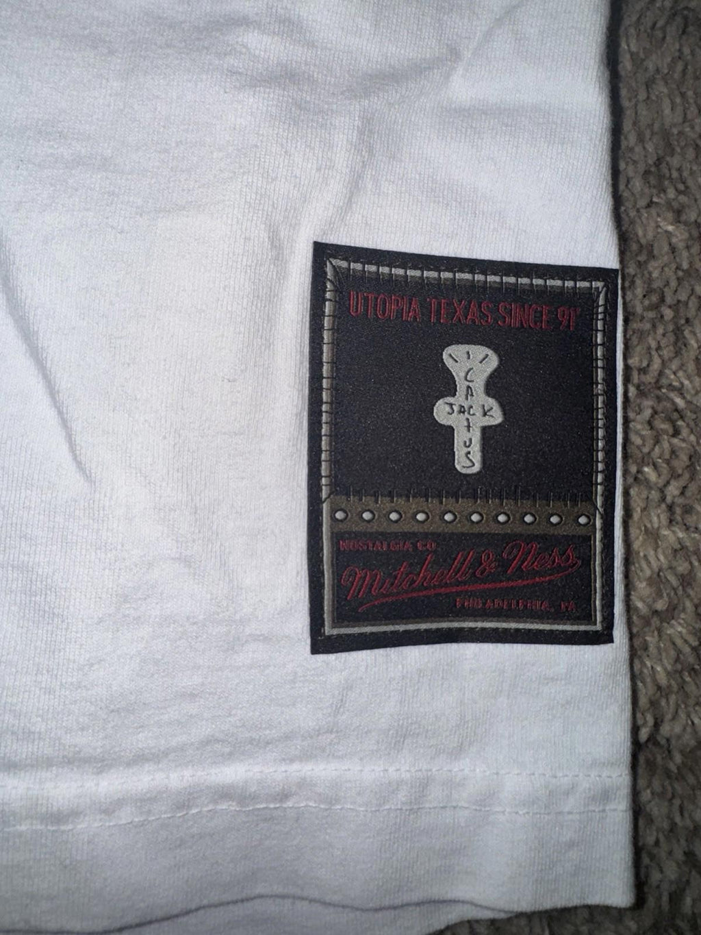 NEW! RARE Cactus Jack Mitchell & Ness x Travis Scott Houston Cougars XL NWT