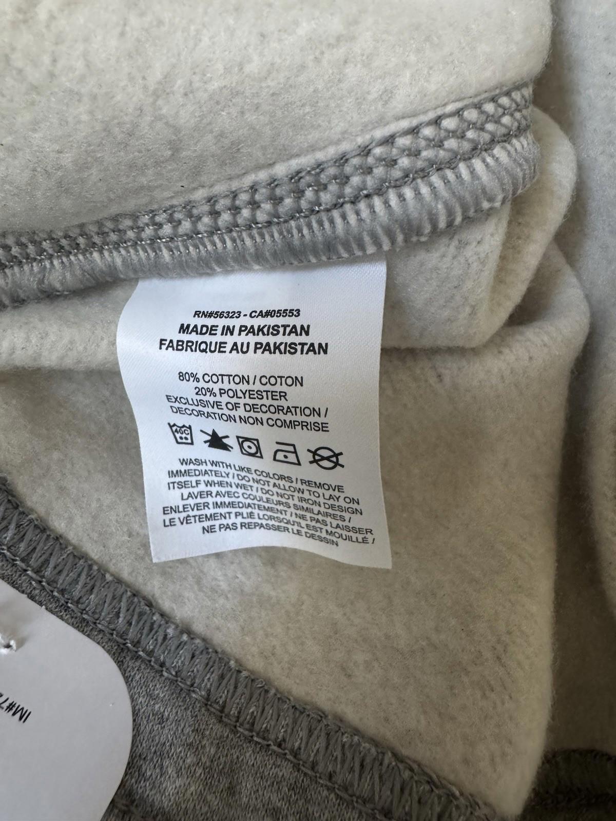 NIKE FLEECE PANTS MENS SZ L GRAY STANDARD FIT TAPER 716830-063 NWT BELOW RETAIL