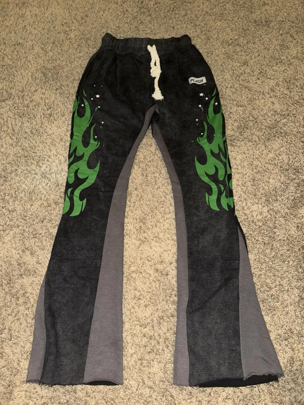 NEW! PlayBenchi Plush Sweat Pants Large NWT MSRP $195