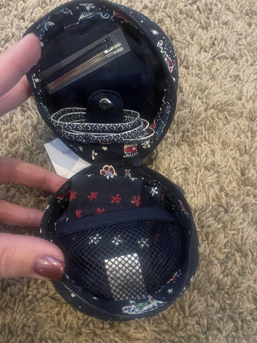 VERA BRADLEY Hair Accessories Kit Holiday NWT