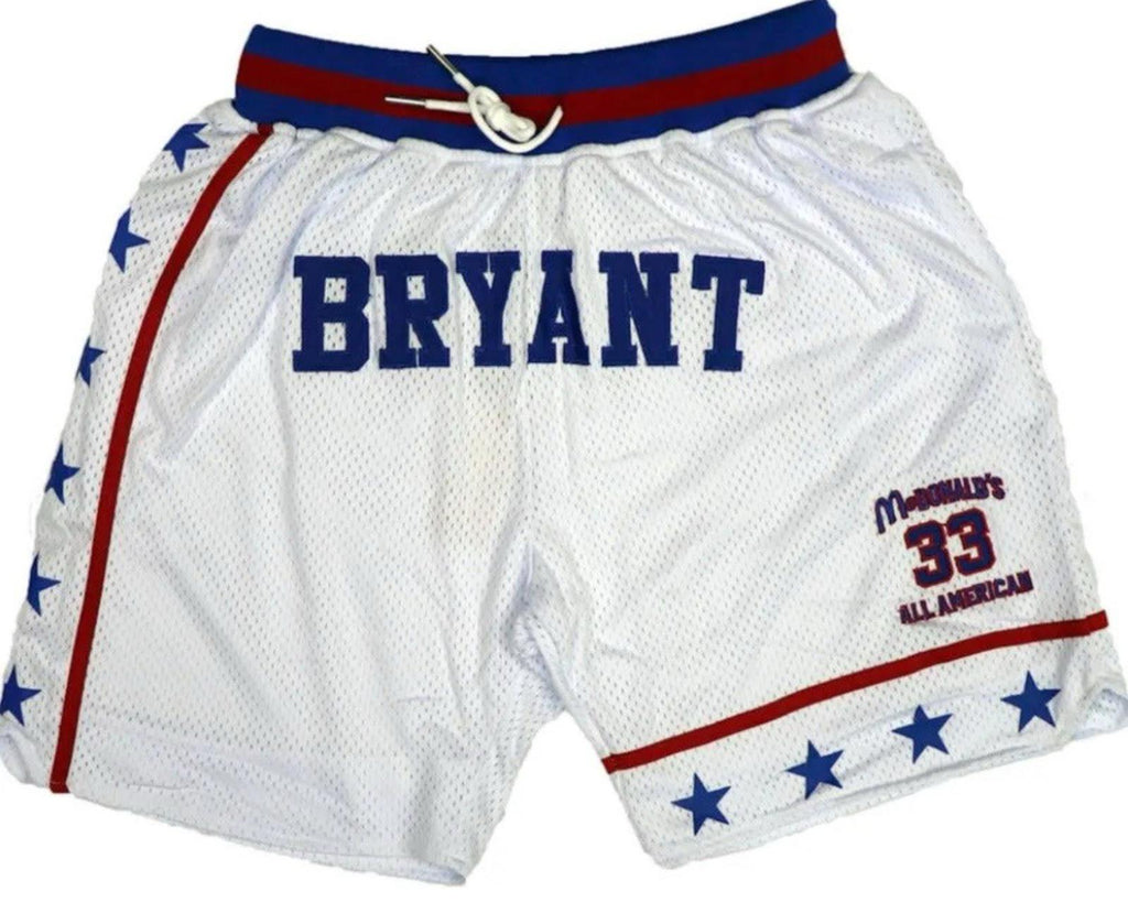 NEW! Kobe Bryant McDonalds All American Basketball Shorts-White 5XL NWT RARE