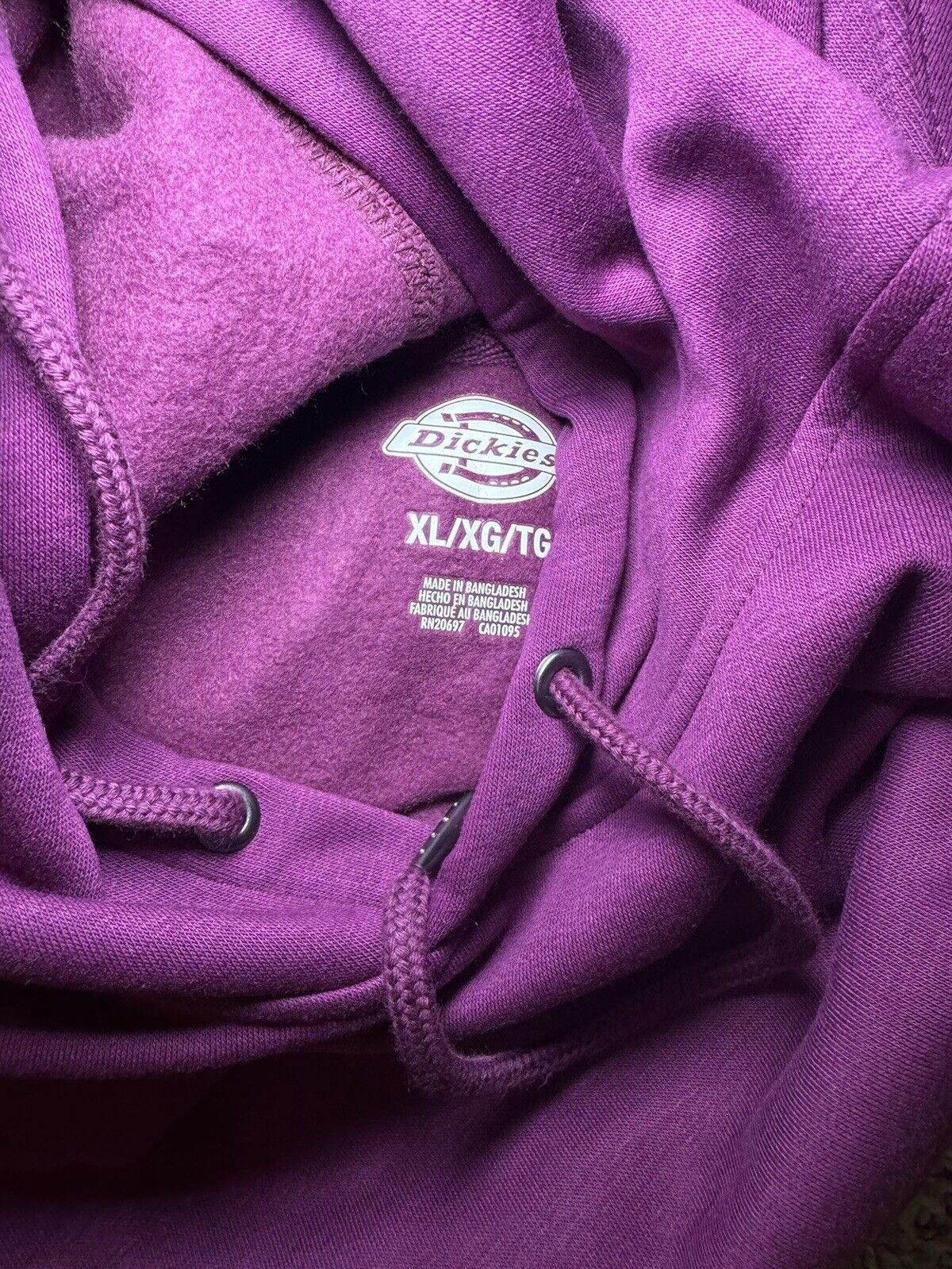 Dickies Women’s Hoodie Fleece Sweatshirt Relaxed Fit L