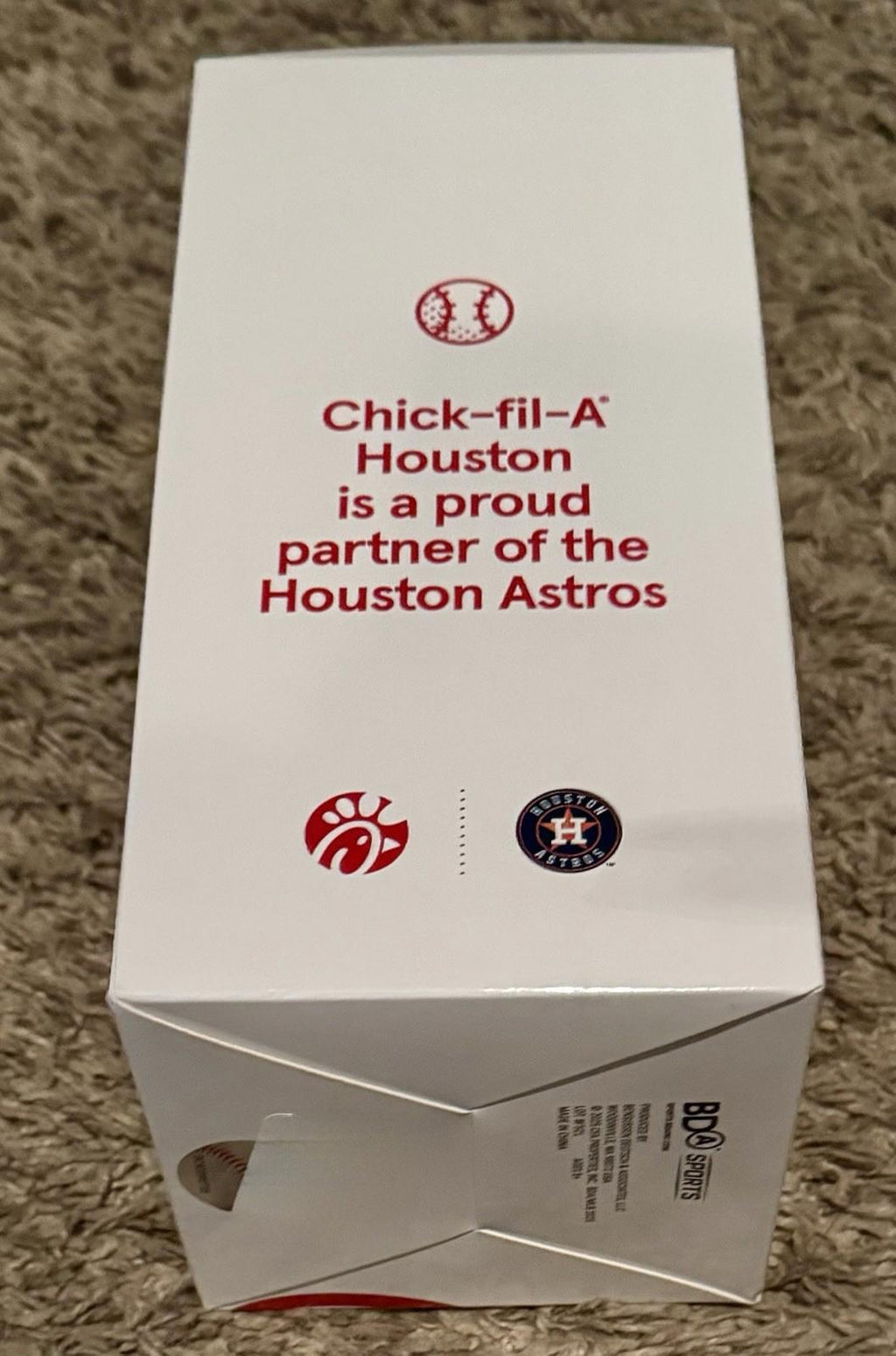 Houston Astros Chick-Fil-A Cow Bobblehead