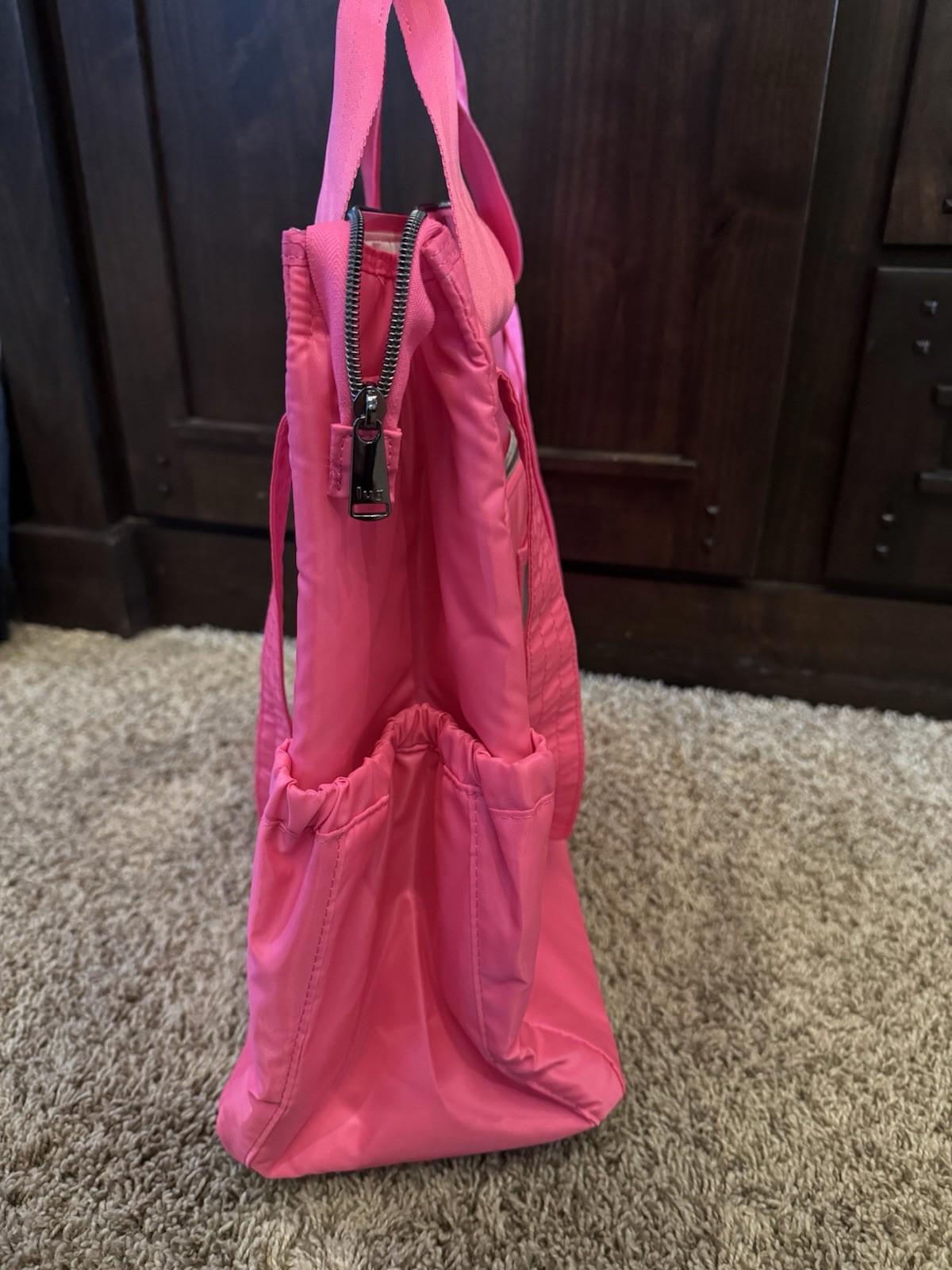 NEW Lug Baby Yacht Carry-All  Zip Top Tote Travel Work Diaper Magenta Pink NWT