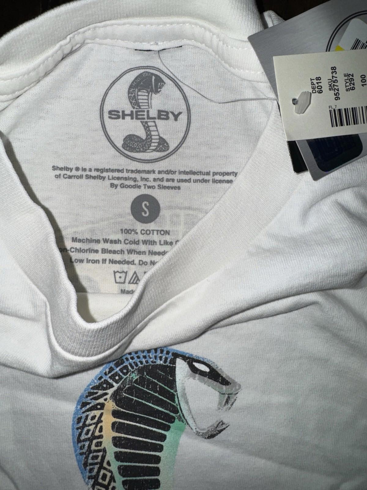 NEW!  Men's Shelby Cobra CSX2000 Relaxed Graphic Tee Small NWT