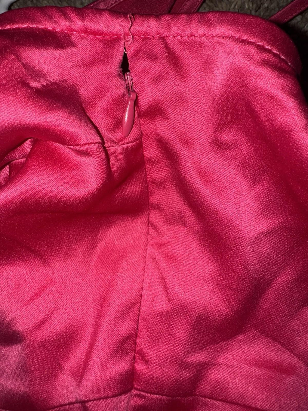 VILA viellie strap midi dress cabaret style no 14099191 Hot Pink. Size 36 NEW