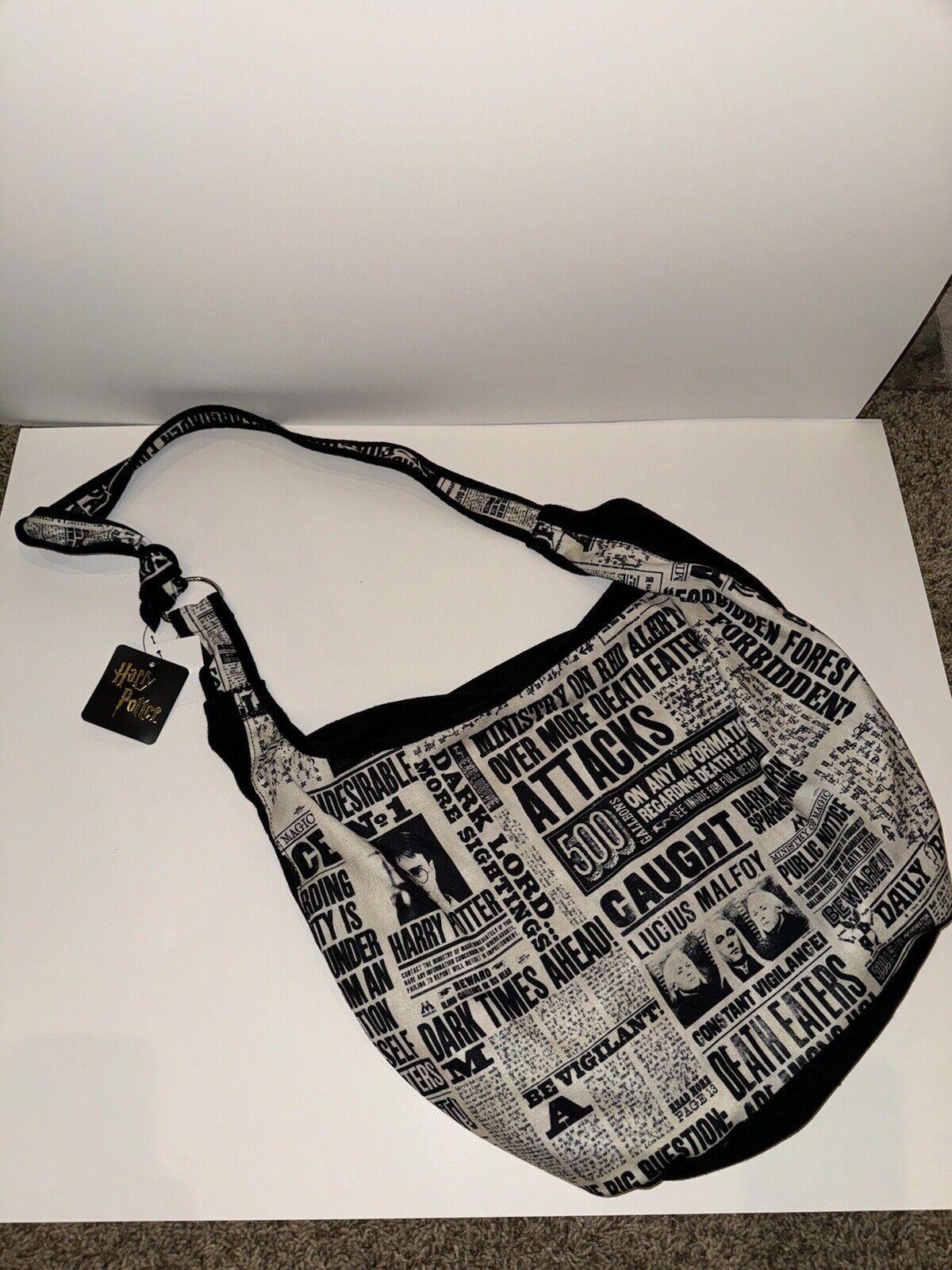 Bioworld Hobobag Harry Potter Daily Prophet Hogwarts xbody