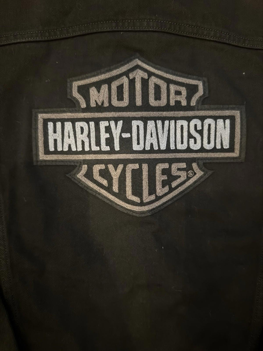 Harley-Davidson Denim Jean  Jacket/coat "Essential Bar & Shield Sz-2W 99041-23VW