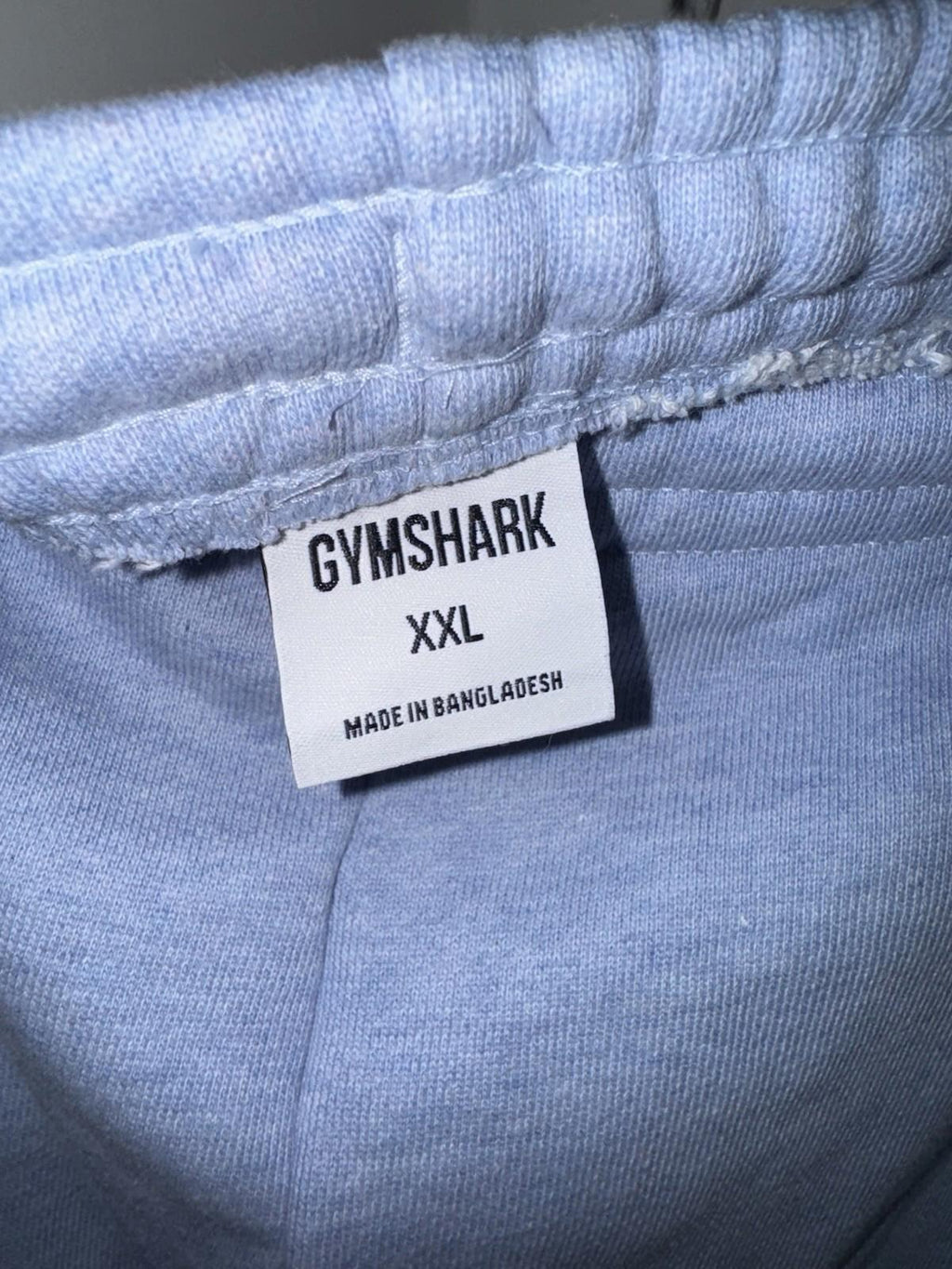 Gymshark Men's Drawstring Waist Essential Oversized Sweatpants. XXL blue NWOT