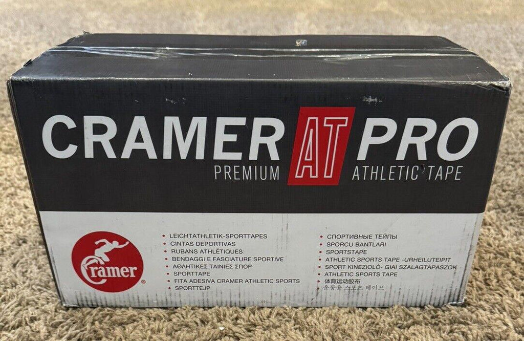 Cramer AT Pro athletic tape 2X 15 yards White cotton 24 rolls/ case