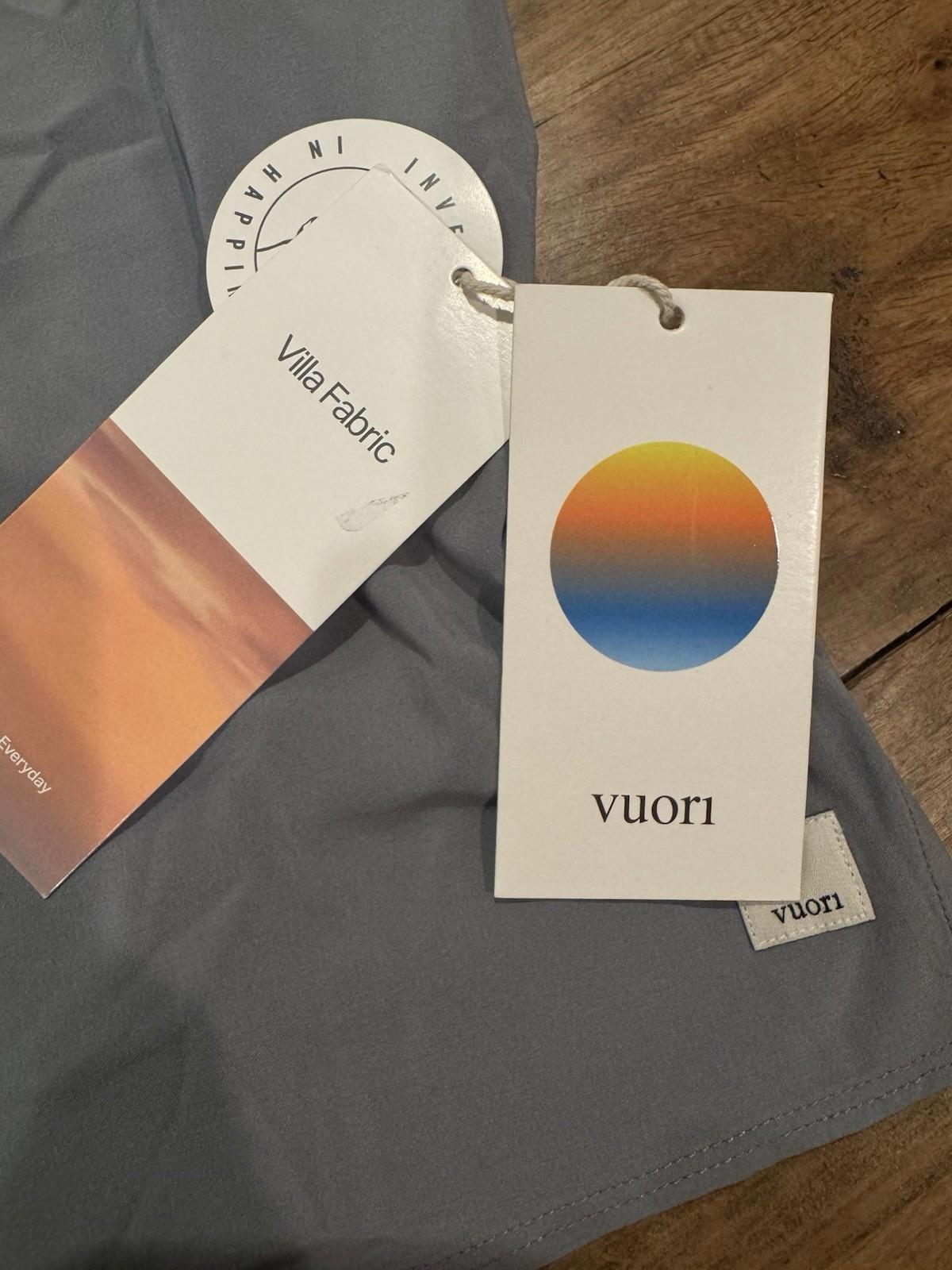 VUORI Villa V-Neck Cami Top Women's Size Size XL Gray Mallorca NEW