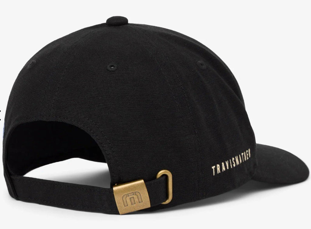 Travis Mathew PASSPORT HAT Rose Adjustable Cap - Black - BRAND NEW