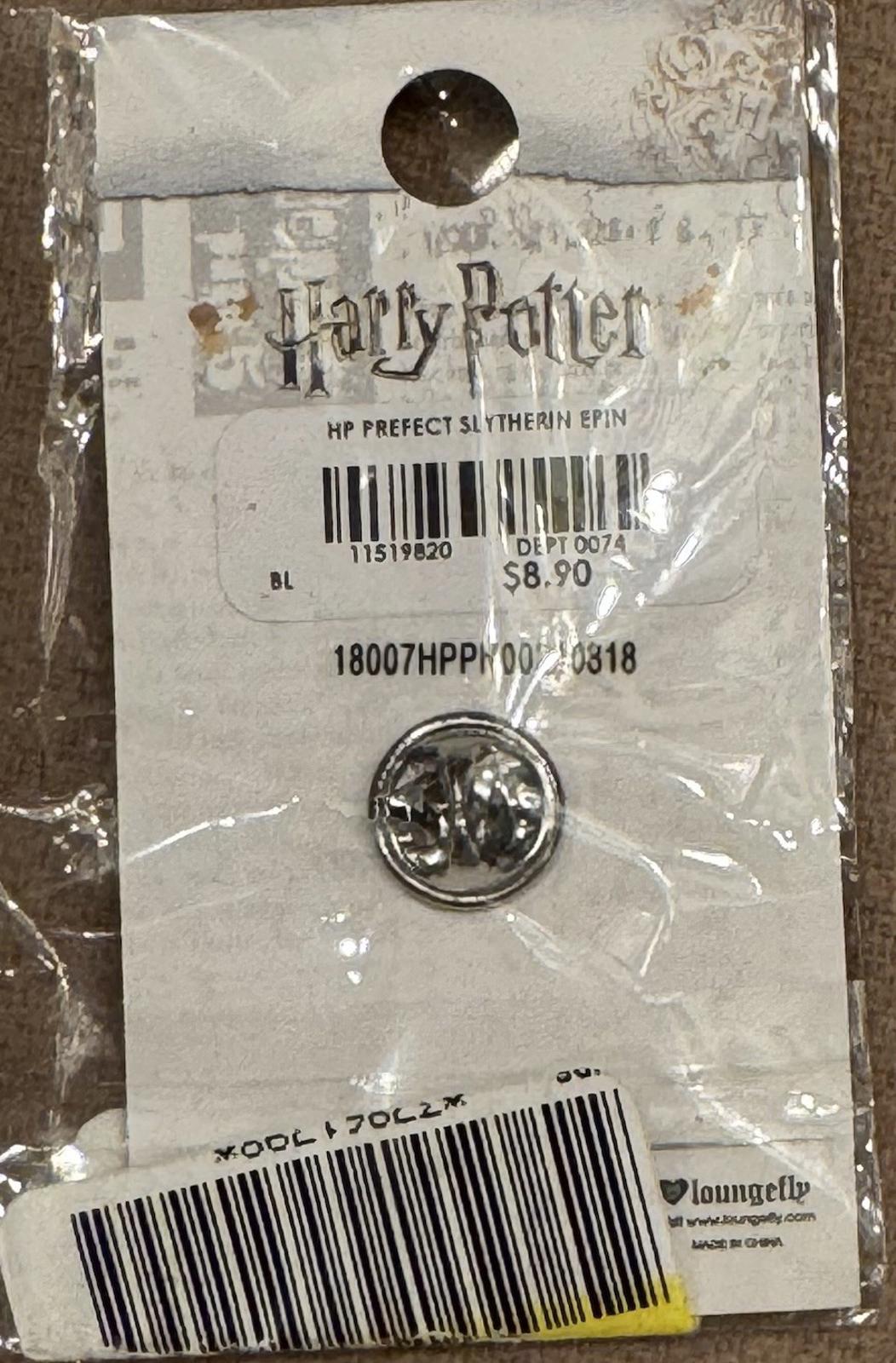 NEW Loungefly The Wizarding World of Harry Potter Slytherin Prefect Pin