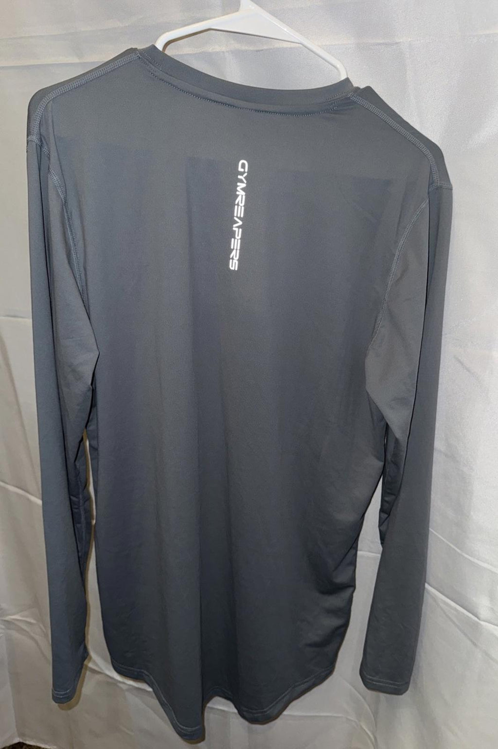 Gymreapers Shirt Mens Small Long Sleeve Performance Gym Training Stretch NEW