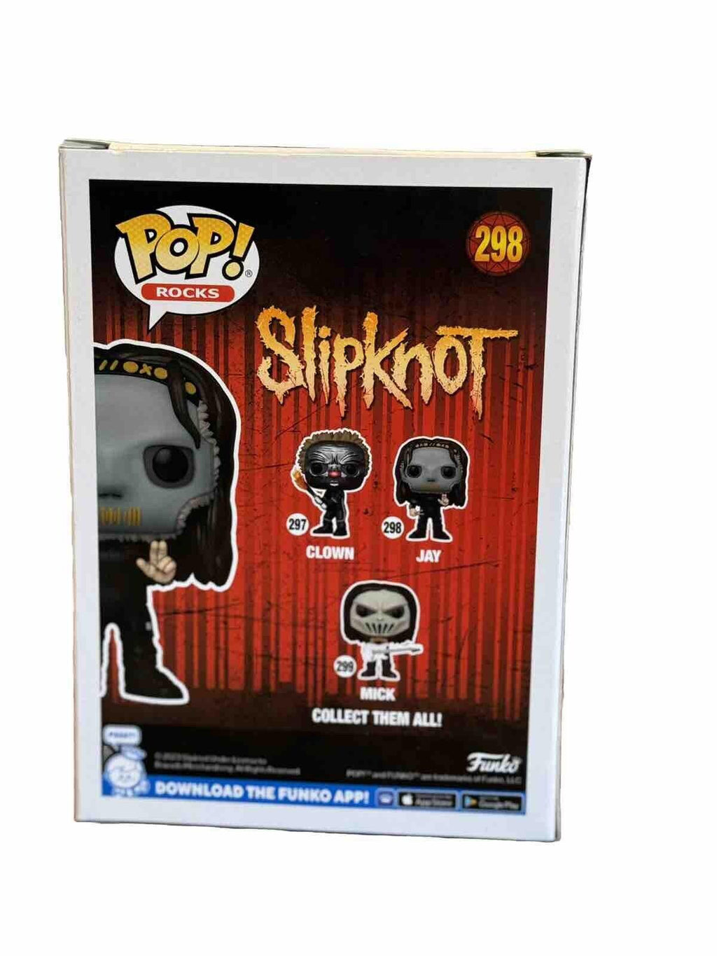 Funko POP! Rocks: Slipknot - Jay Weinberg with Drumsticks Figure #298