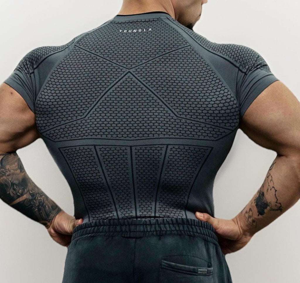 NEW YOUNG LA BATMAN COMPRESSION Gray SIZE MEDIUM (SOLD OUT) NWT