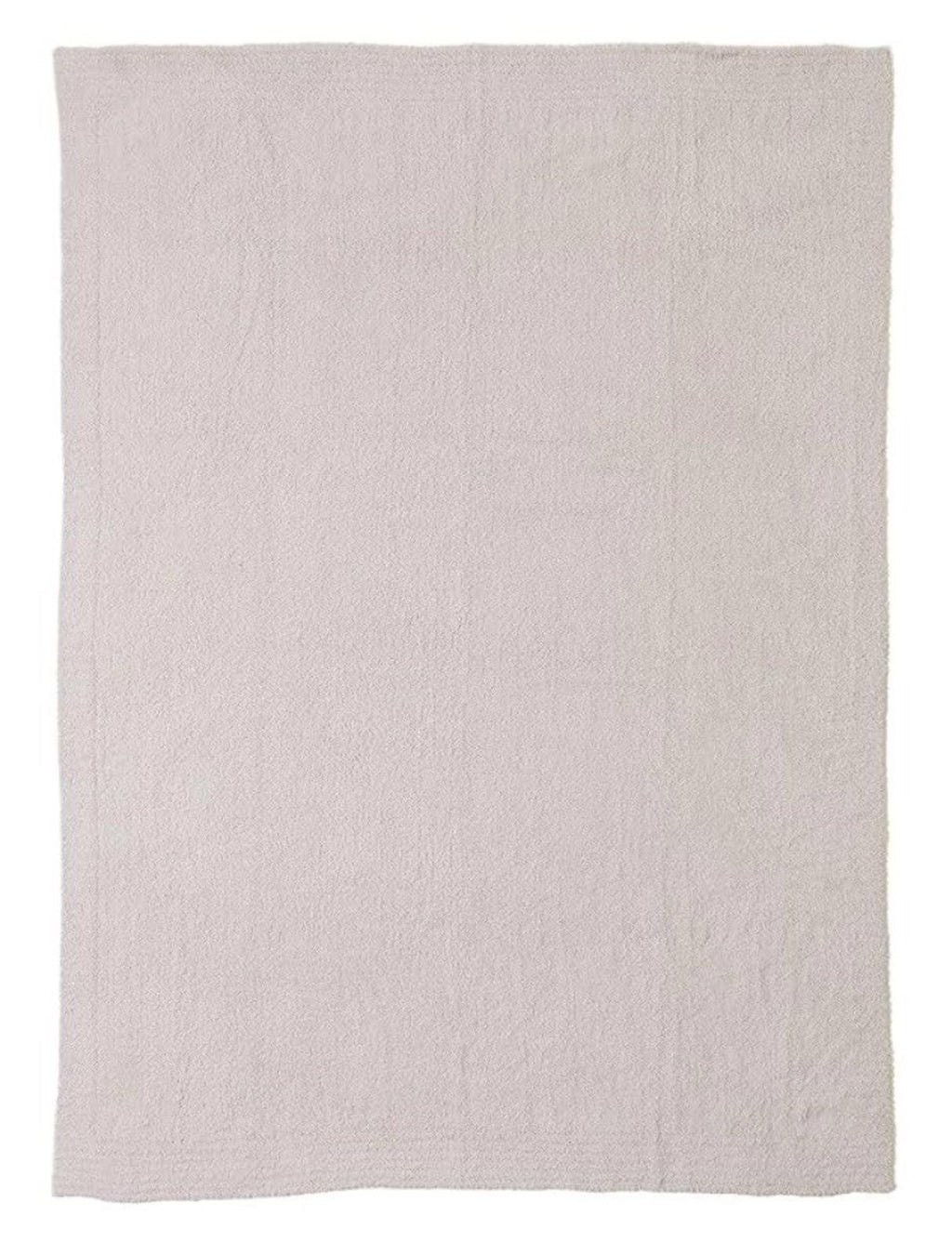 NEW! Barefoot Dreams CozyChic Throw - STONE 54x72 MSRP $158