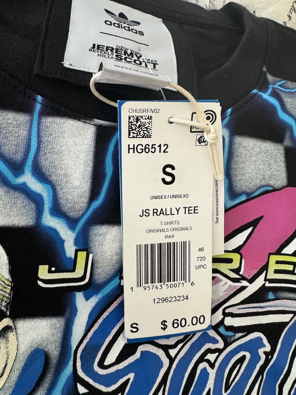 Adidas Jeremy Scott Shirt JS Rally NASCAR Style Print Small