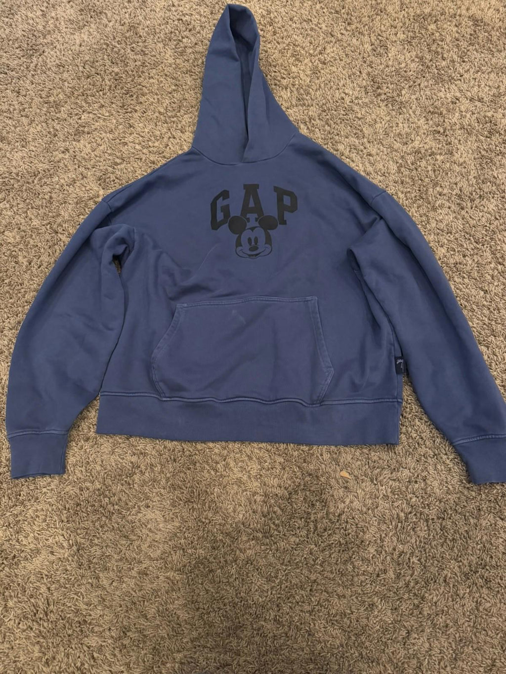 Gap Disney Oversized Mickey Mouse Hoodie Size LG NWT RT$98