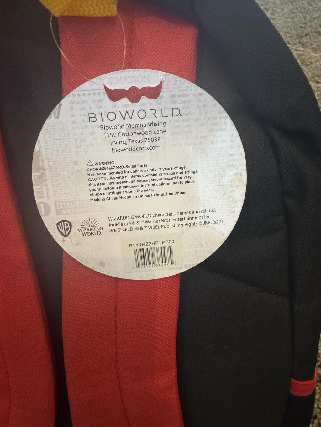 BIOWORLD Harry Potter Youth 5 Piece Backpack Set 12x5x16