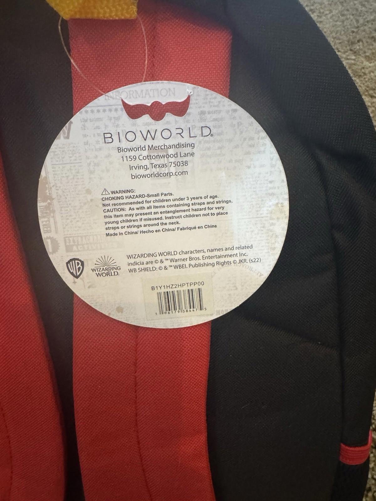 BIOWORLD Harry Potter Youth 5 Piece Backpack Set 12x5x16