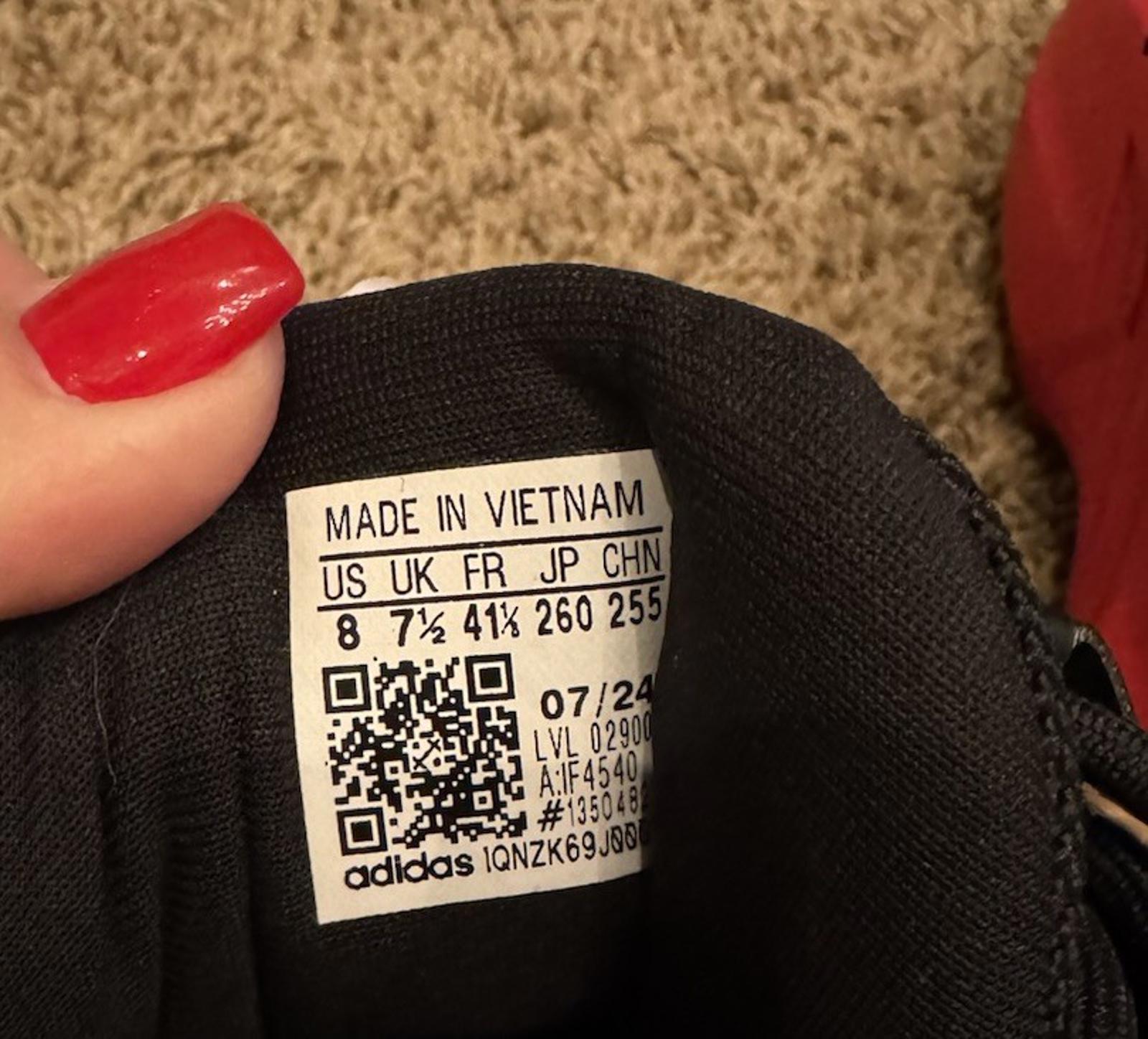 adidas Crazy IIInfinity Sneakers Infinity Red/Core Black Men's IF4540 KOBE 8M