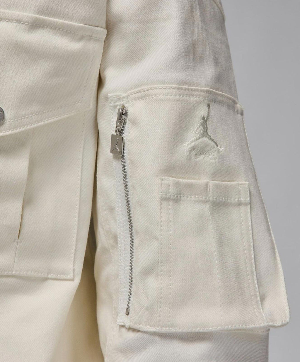 Nike Air Jordan Renegade Women’s Canvas Jacket Sail Women Size S New FN5674-133