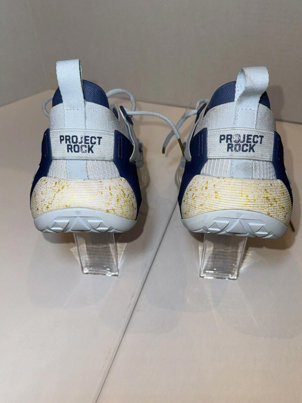 Under Armour Shoes Project Rock Cross Training Blue 3026535-400 Women Size 8.5
