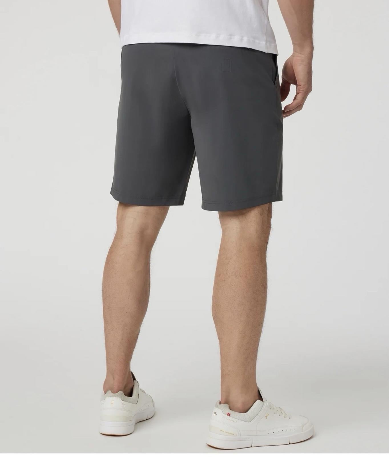 NEW VUORI Fleet Chino Shorts Men's Size 28 Charcoal  NWT