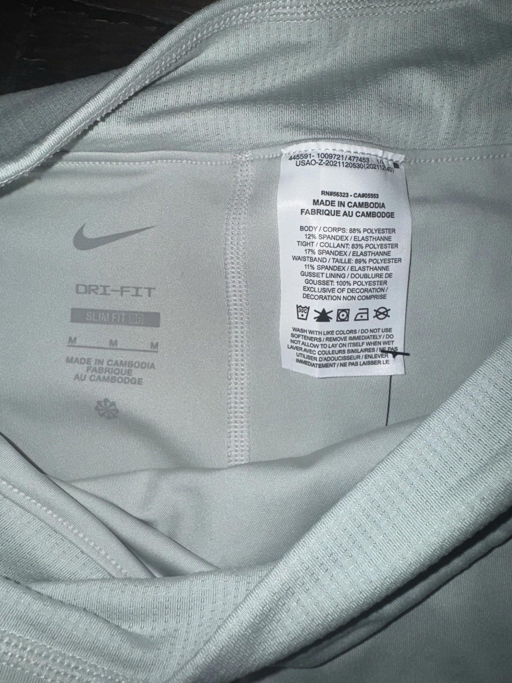 Nike Court Tennis Victory Skort DH9552 034 Green Gray Women's Size M