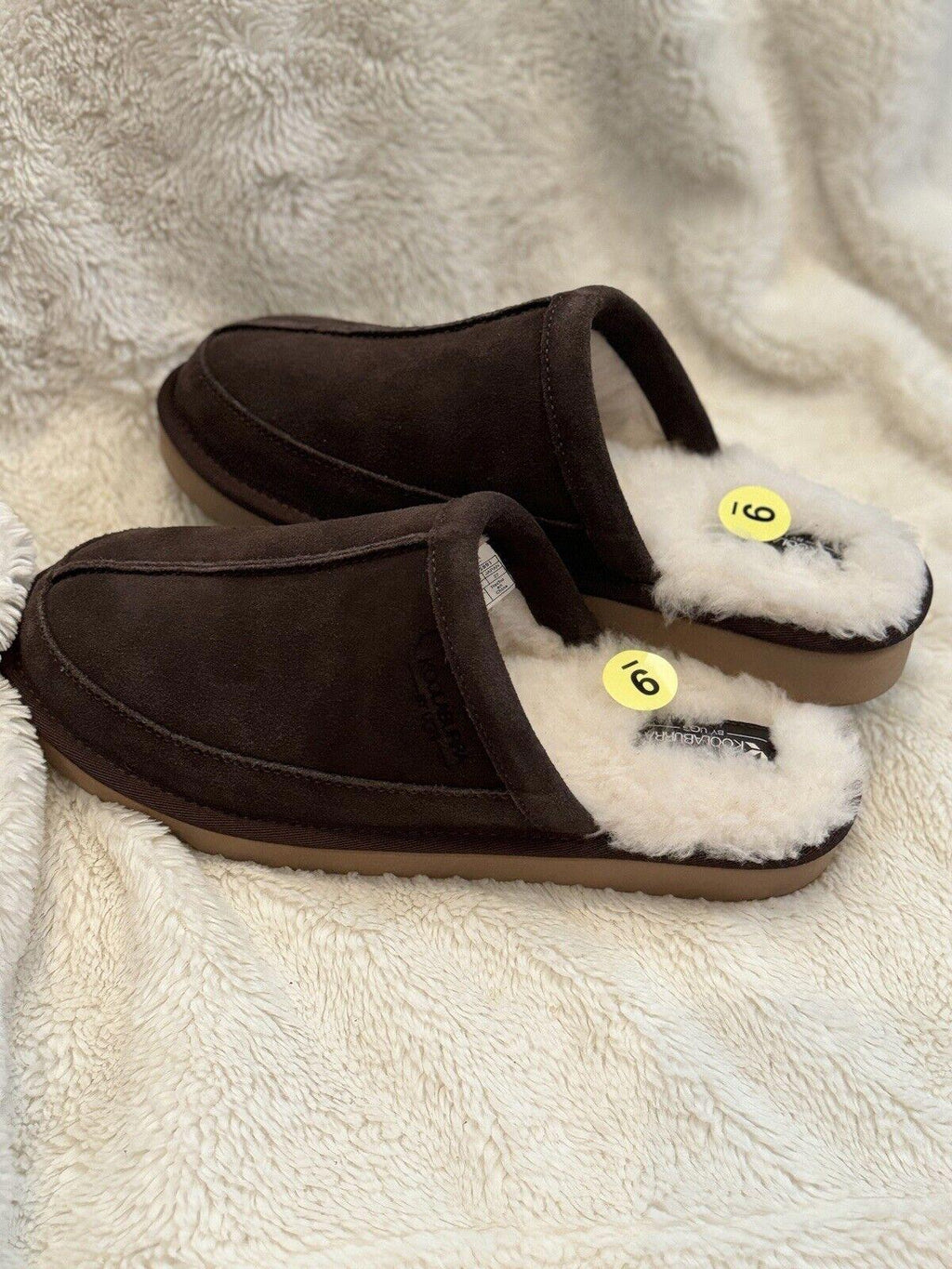 Koolaburra by Ugg Slippers Mens 9 Bordon Moccasin Brown NEW