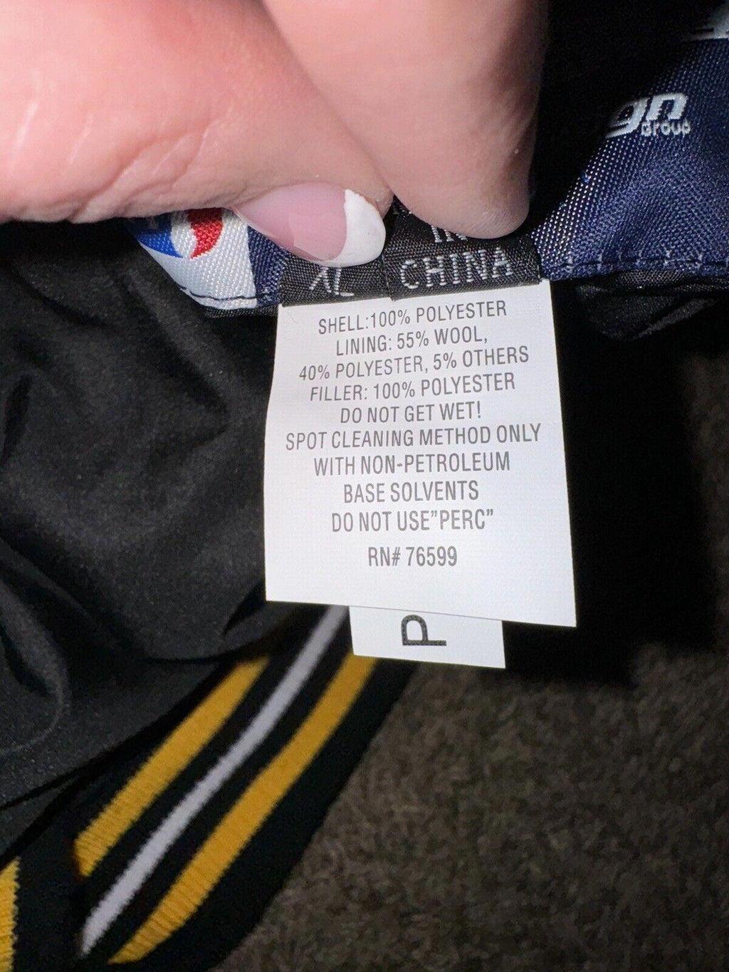 NBA Los Angeles Lakers JH Design Wool Reversible Jacket