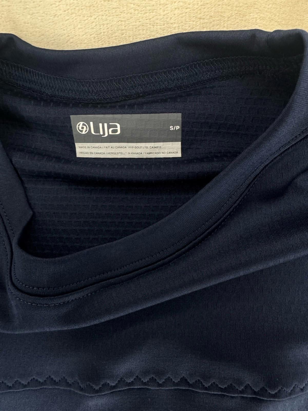 NEW! Lija Pacer Long Sleeve Womens Tennis Shirt Post game pullover NWT