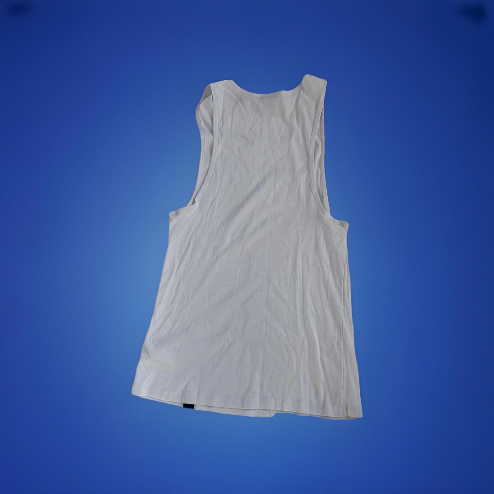 Gymshark Tank Top Mens 3XL White Lightweight Gym Tank NWOT