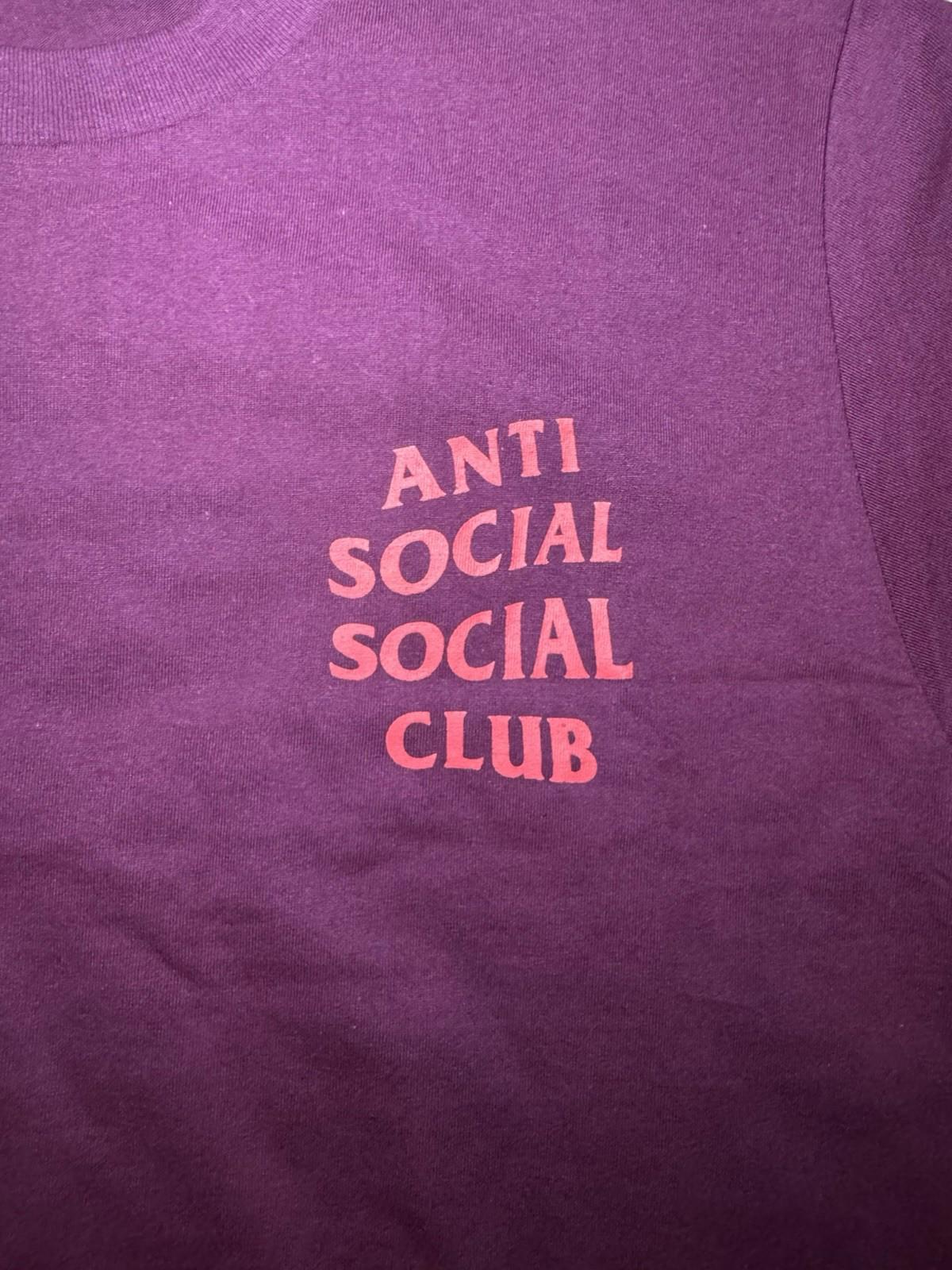 Anti Social Social Club MIND GAMES  T-Shirt  ASSC Maroon Orange SZ SMALL NWOT