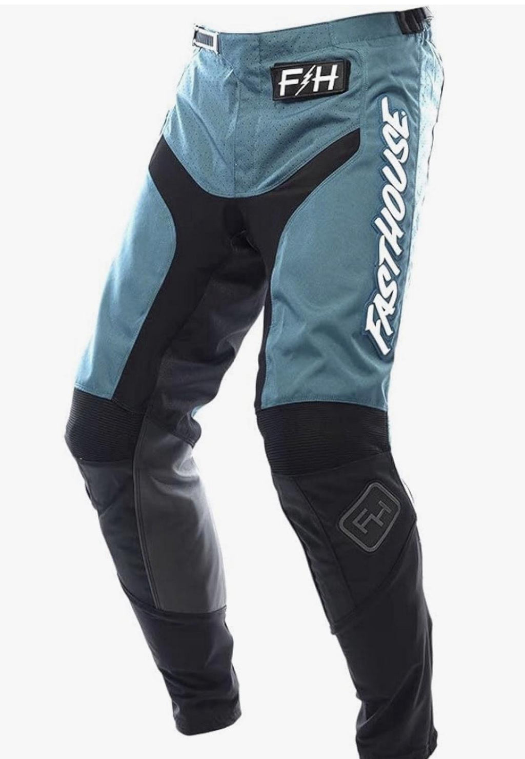 Fasthouse Grindhouse Knox Motocross Pants | Black/ Indigo Youth 26 NEW