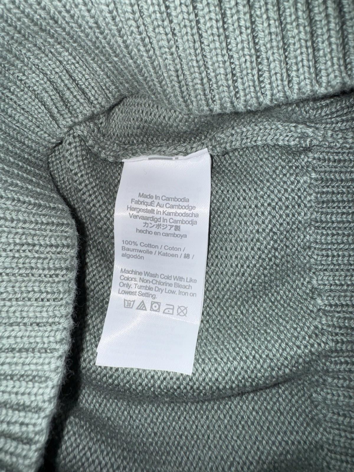 NEW! J.Crew Heritage cotton mockneck sweater Topiary XL