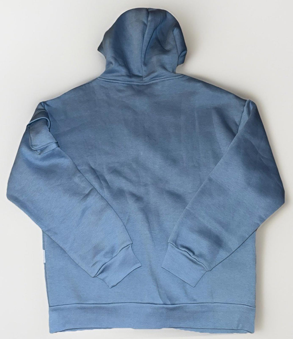 Hoodrich Hoodie Men's Size Large Powder Blue From Nothing To Something Pullover