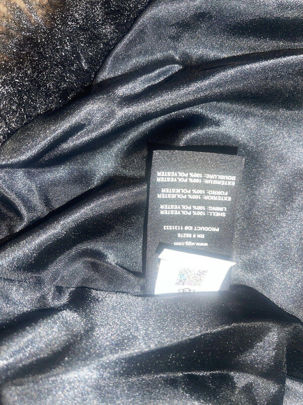 UGG Women Tammie Faux Fur Long Vest Size M NWT $168 Retail
