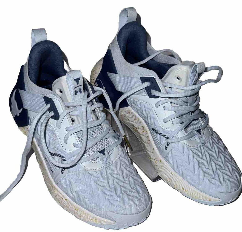 Under Armour Shoes Project Rock Cross Training Blue 3026535-400 Women Size 8.5