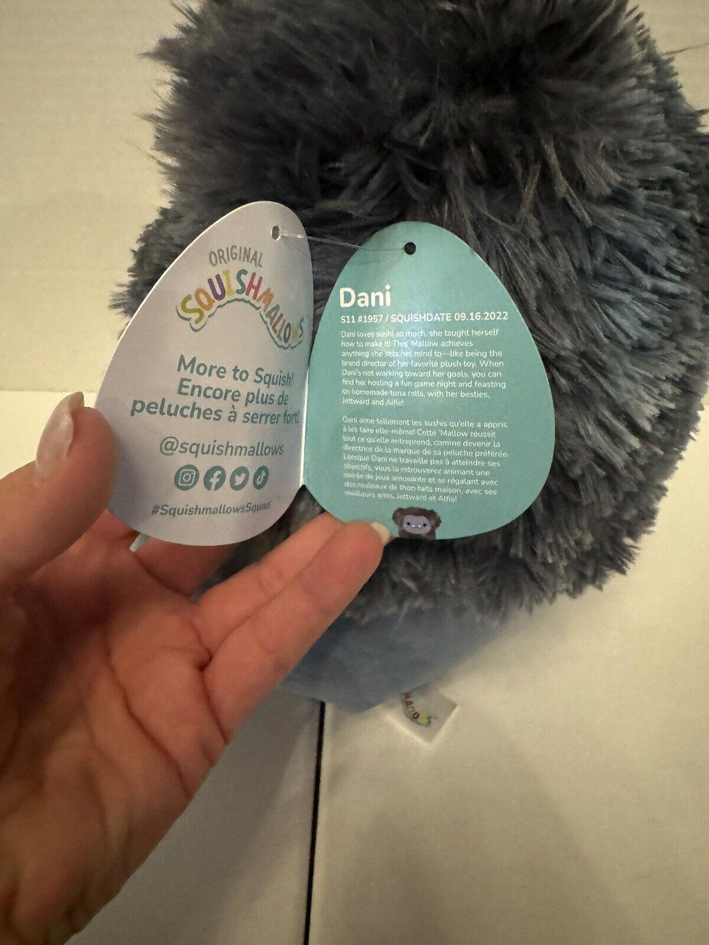 Squishmallows 11" DANI the Bigfoot Plush Stuffed Toy Yeti