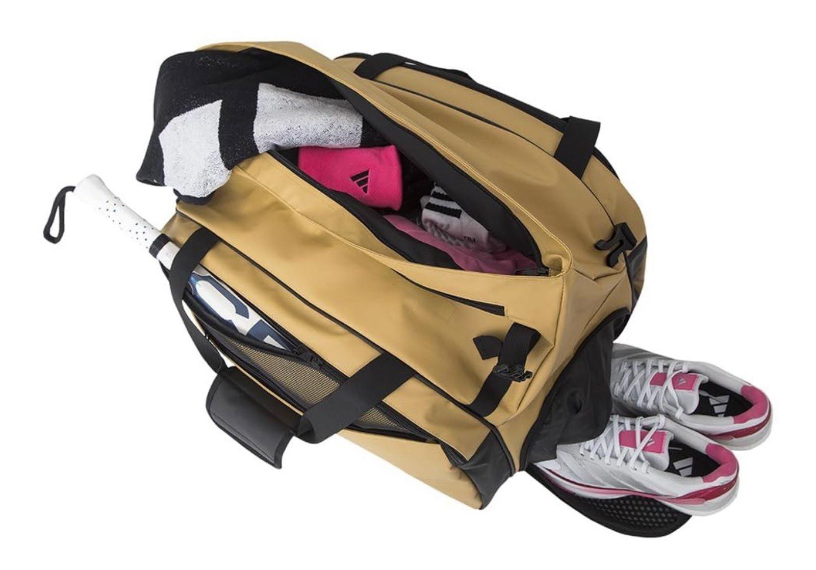 New ADIDAS Multi-Game Racket Bag (Sand) 3.4 MSRP $125