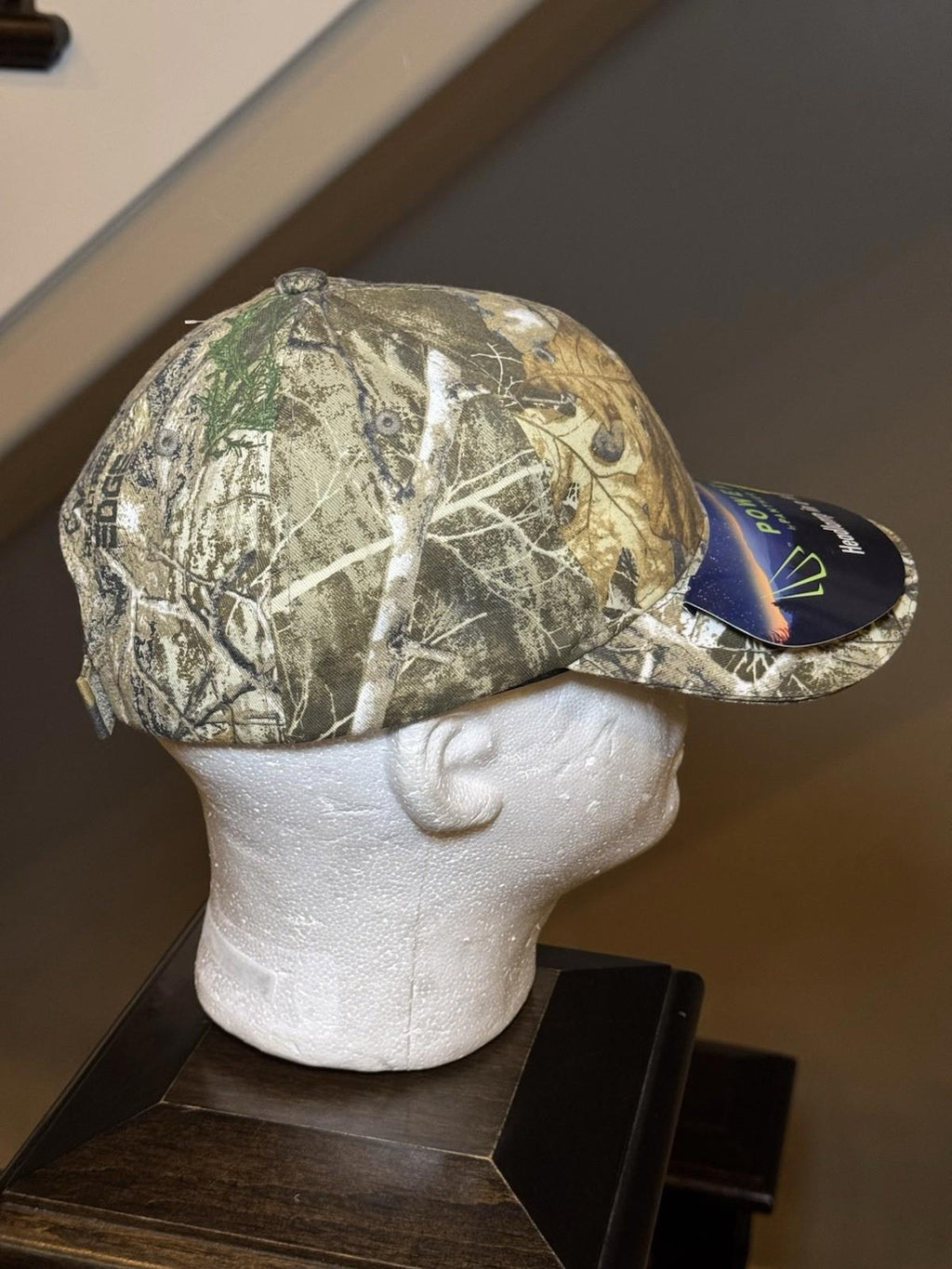 Powercap Hat Cap by Panther Vision 4 LEDs RealTree Xtra Camouflage NEW w/ Tags