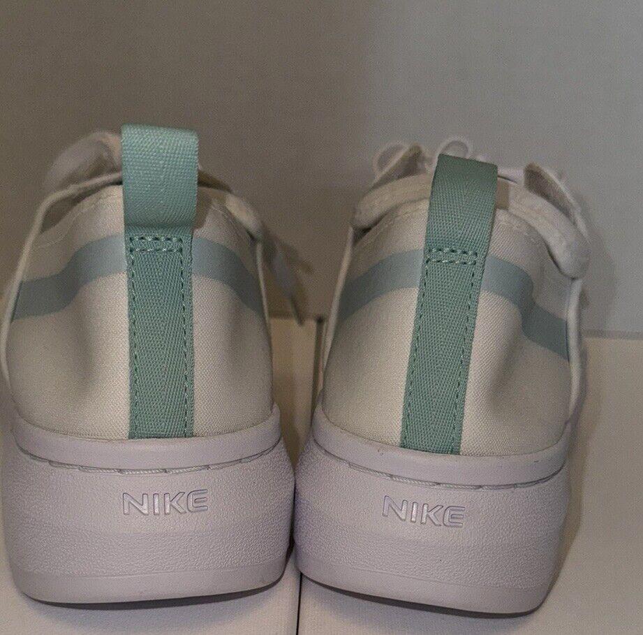 Nike Court Vision Alta TXT White Green Sneakers Wmn Size 9.5
