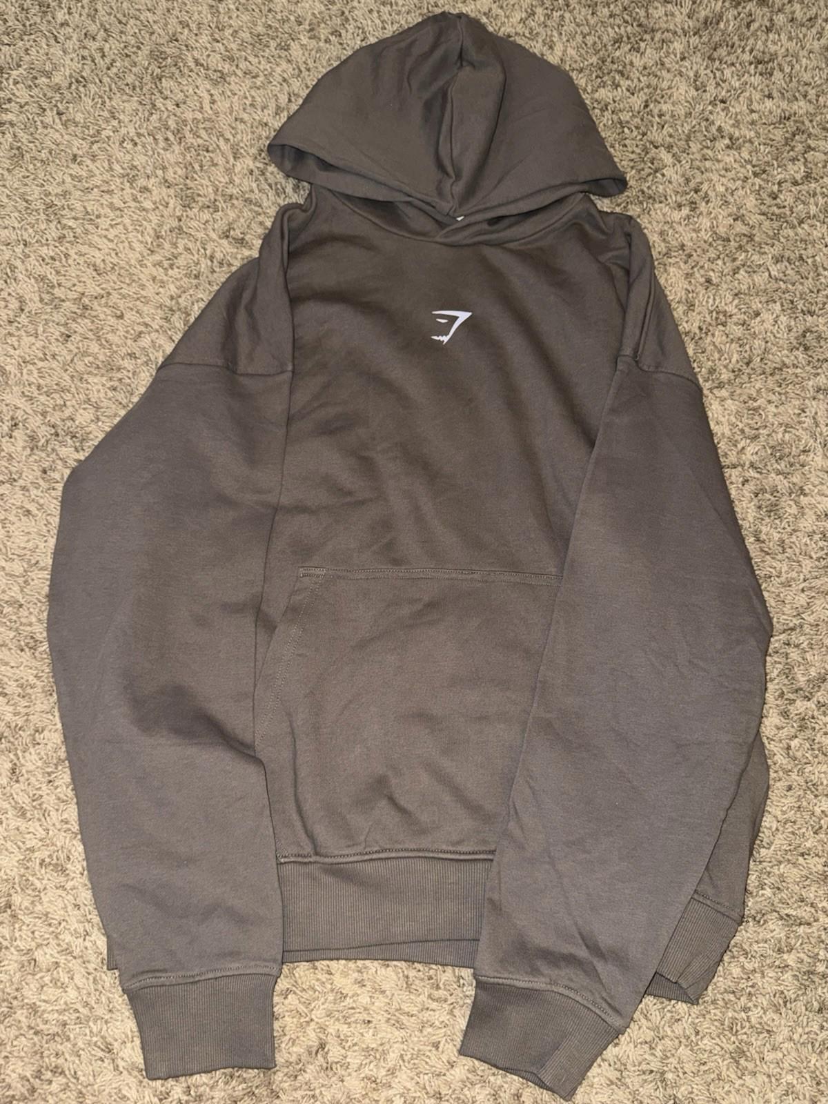 GYMSHARK Training Dept. Oversized Hoodie Men's Size M Camo Brown NWOT!